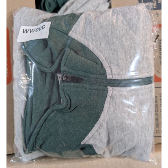 NFL Team Apparel Green Bay Packers Sweatshirt Mens XL 1/4 Zip Pullover NWT - Picture 5 of 5